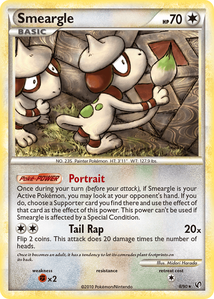 Smeargle: HS—Undaunted