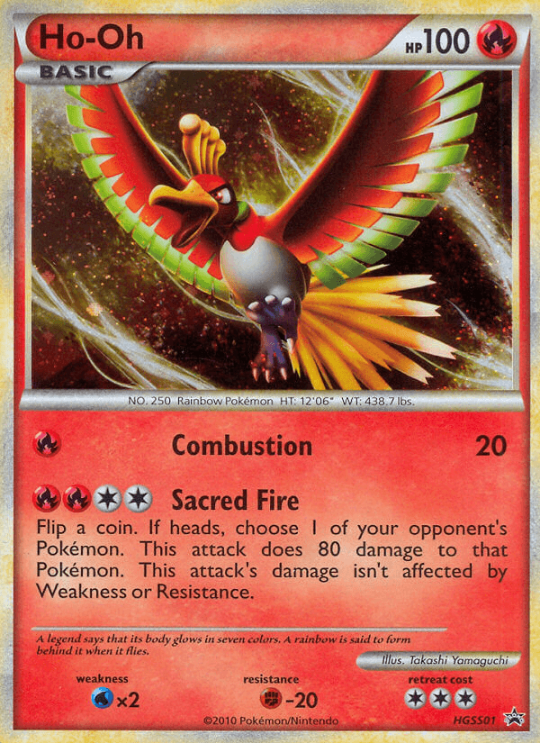 Ho-Oh: HGSS Black Star Promos