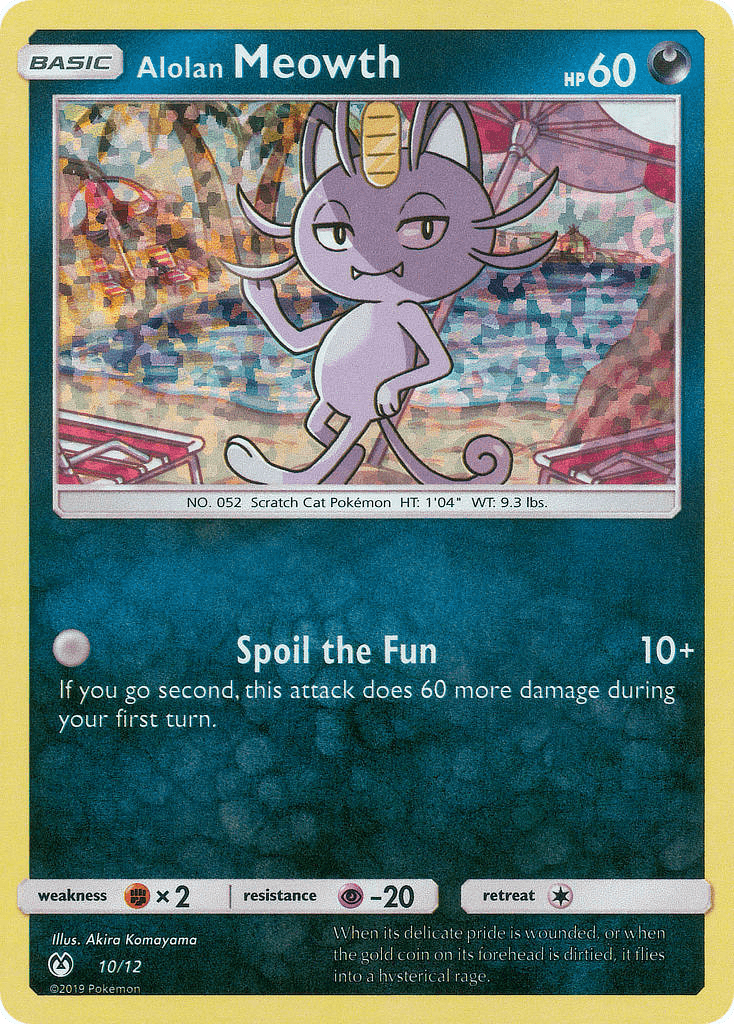 Alolan Meowth: McDonald's Collection 2019