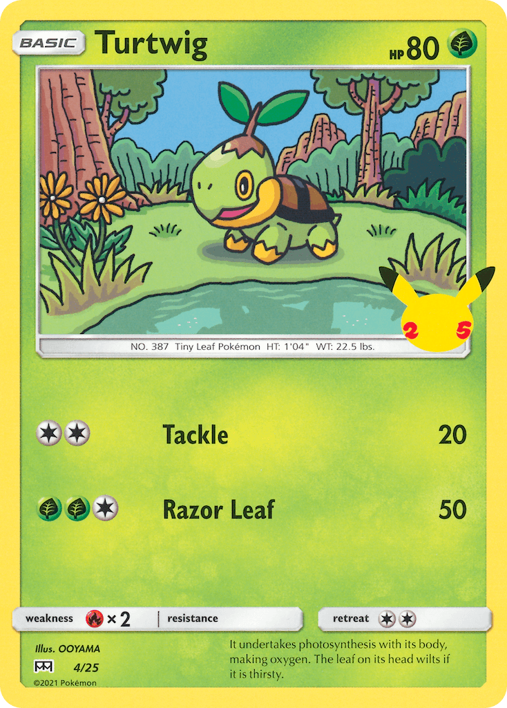 Turtwig: McDonald's Collection 2021