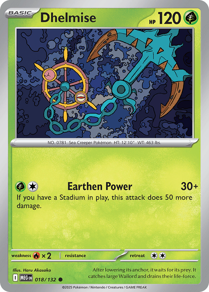 Dhelmise: Mega Evolution
