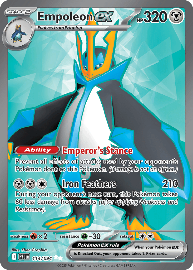 Empoleon ex: Phantasmal Flames