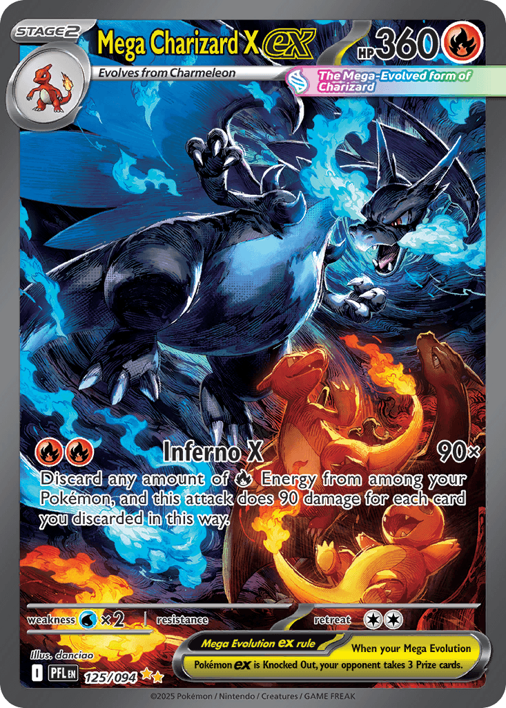 Mega Charizard X ex: Phantasmal Flames