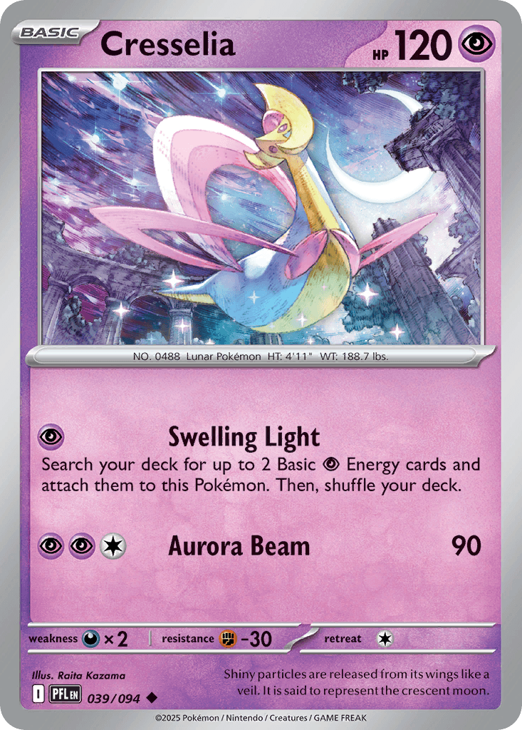 Cresselia: Phantasmal Flames