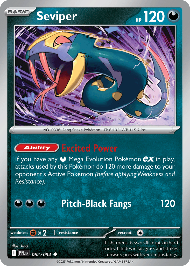 Seviper: Phantasmal Flames