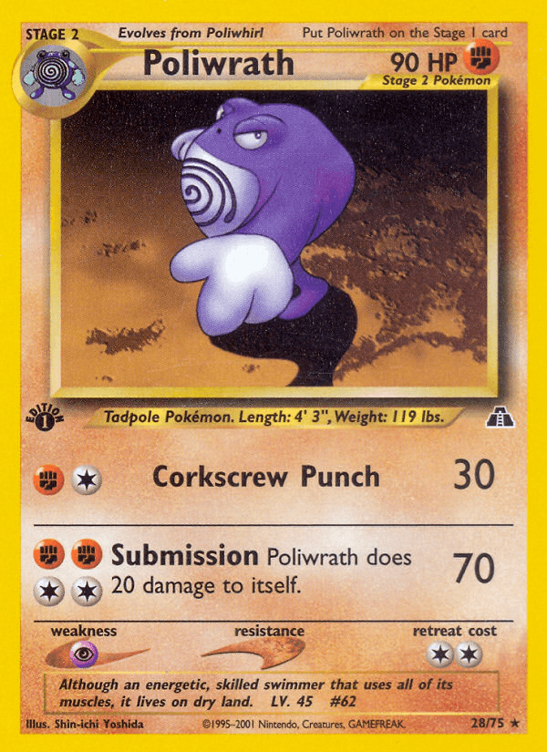 Poliwrath: Neo Discovery