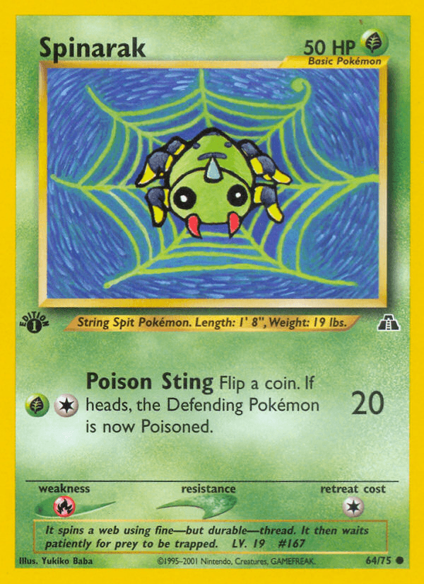 Spinarak: Neo Discovery