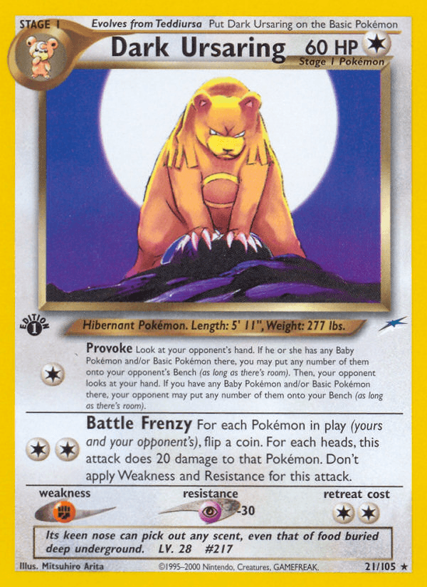 Dark Ursaring: Neo Destiny