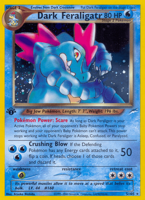 Dark Feraligatr: Neo Destiny