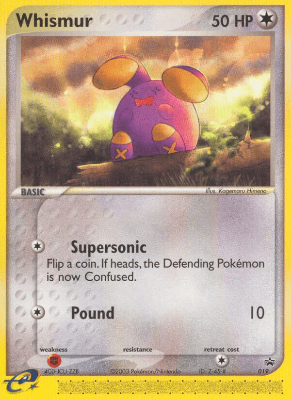 Whismur: Nintendo Black Star Promos