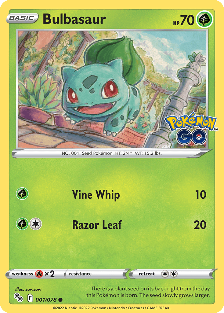 Bulbasaur: Pokémon GO