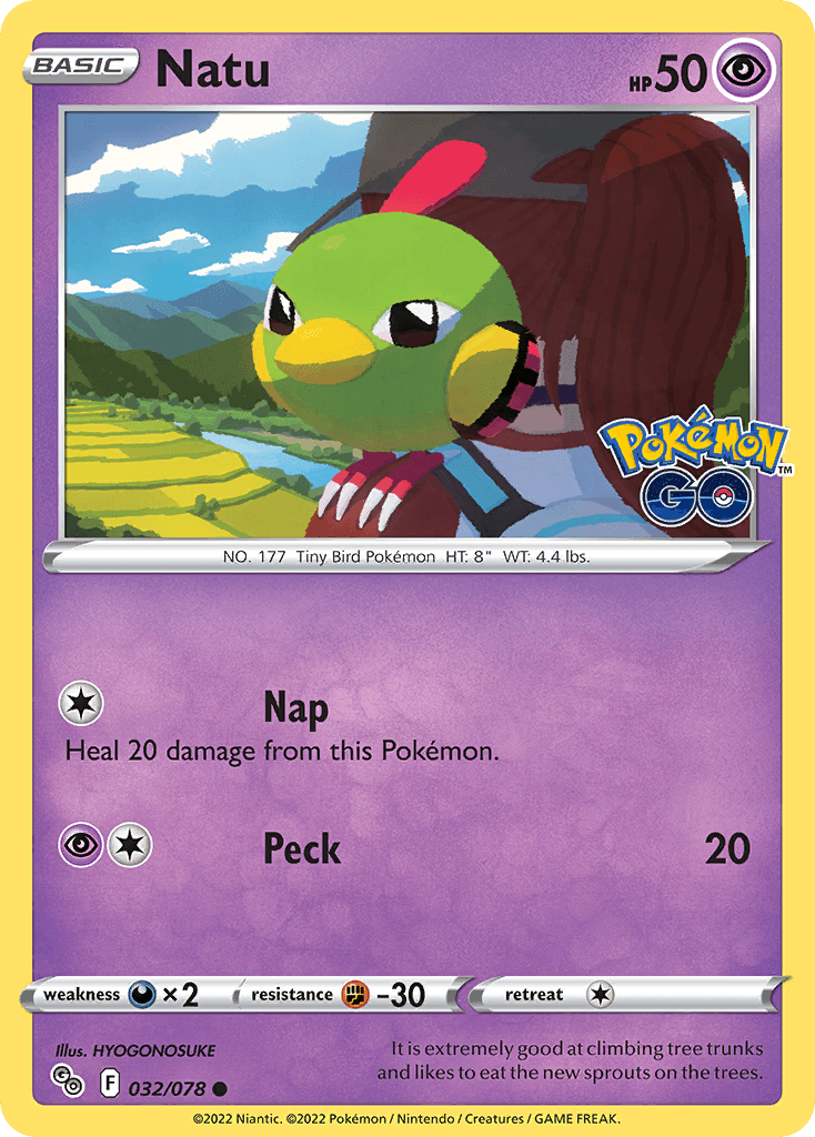 Natu: Pokémon GO