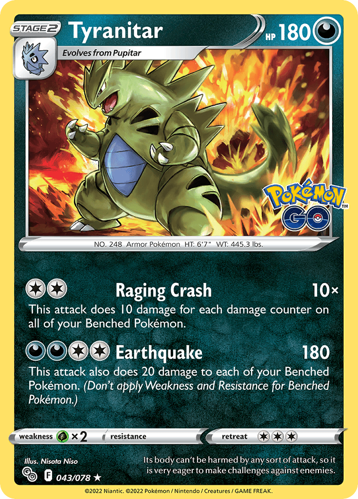 Tyranitar: Pokémon GO