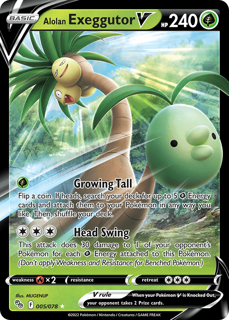 Alolan Exeggutor V: Pokémon GO