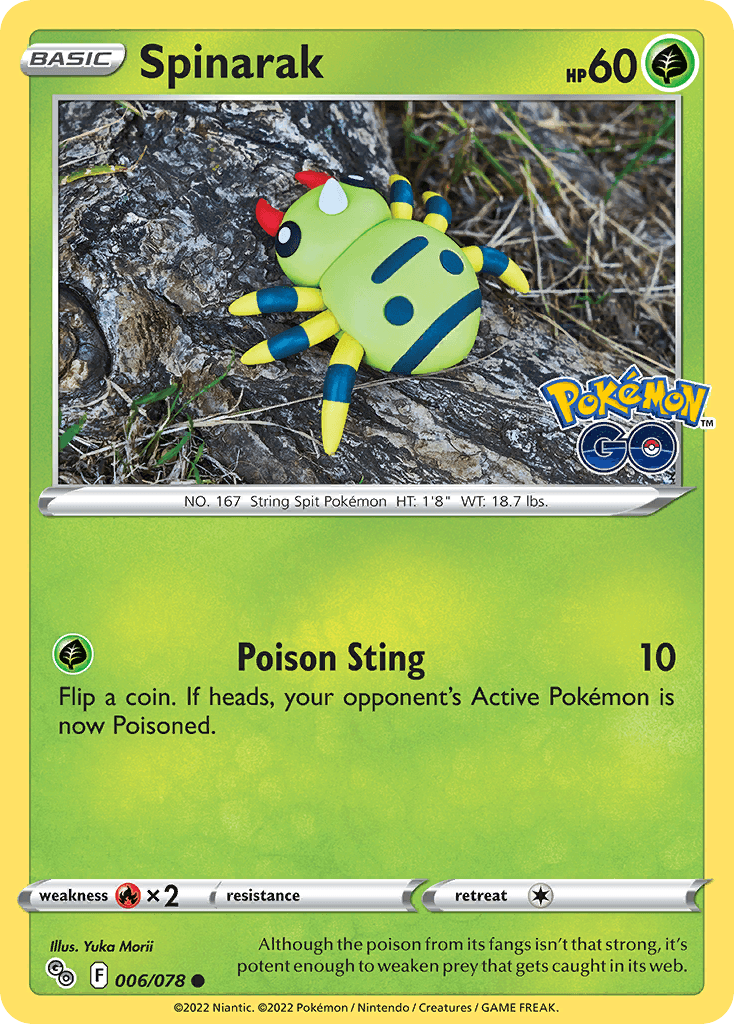 Spinarak: Pokémon GO