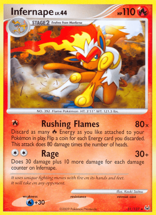 Infernape: Platinum
