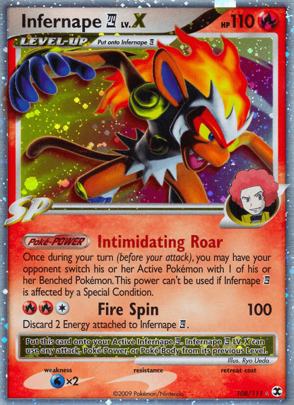 Infernape E4 LV.X: Rising Rivals