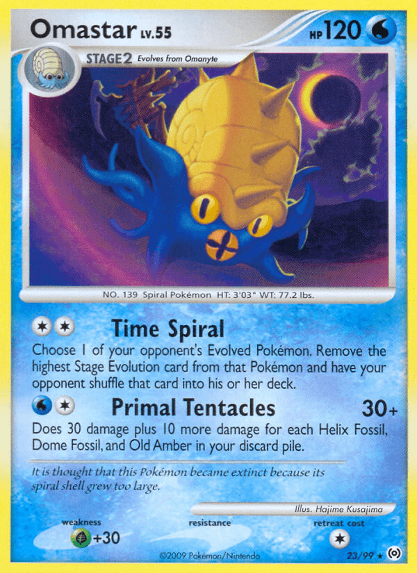 Omastar: Arceus