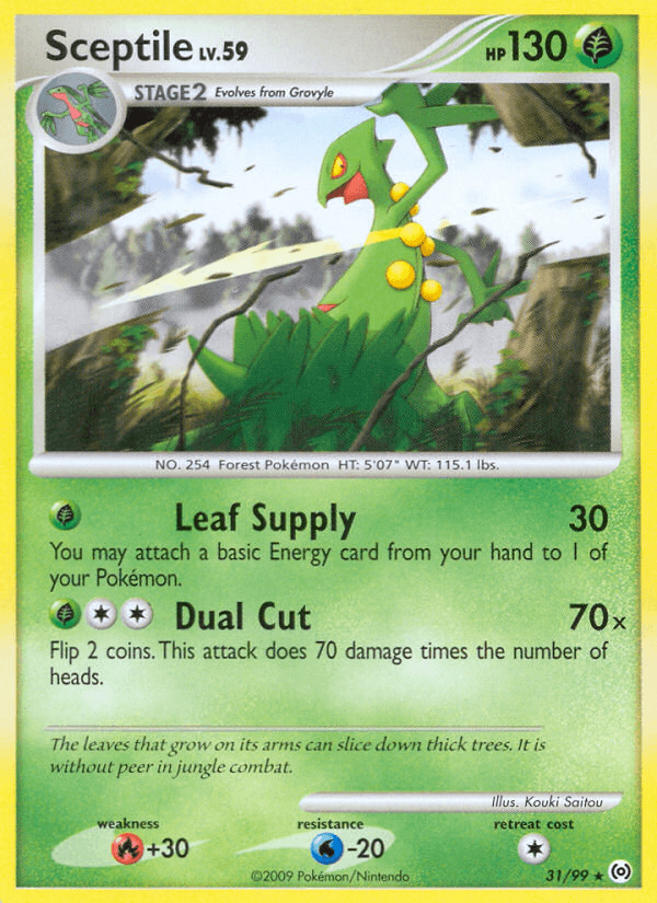Sceptile: Arceus