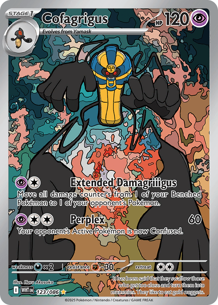 Cofagrigus: White Flare