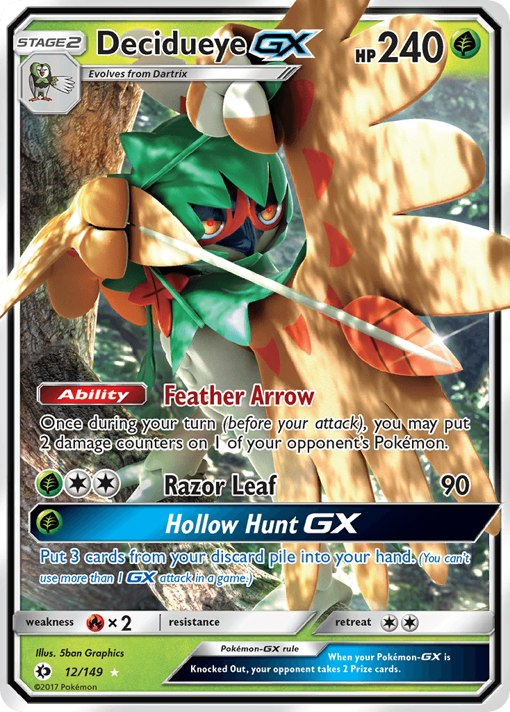Decidueye-GX: Sun & Moon