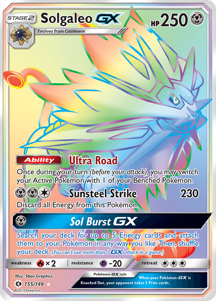 Solgaleo-GX: Sun & Moon