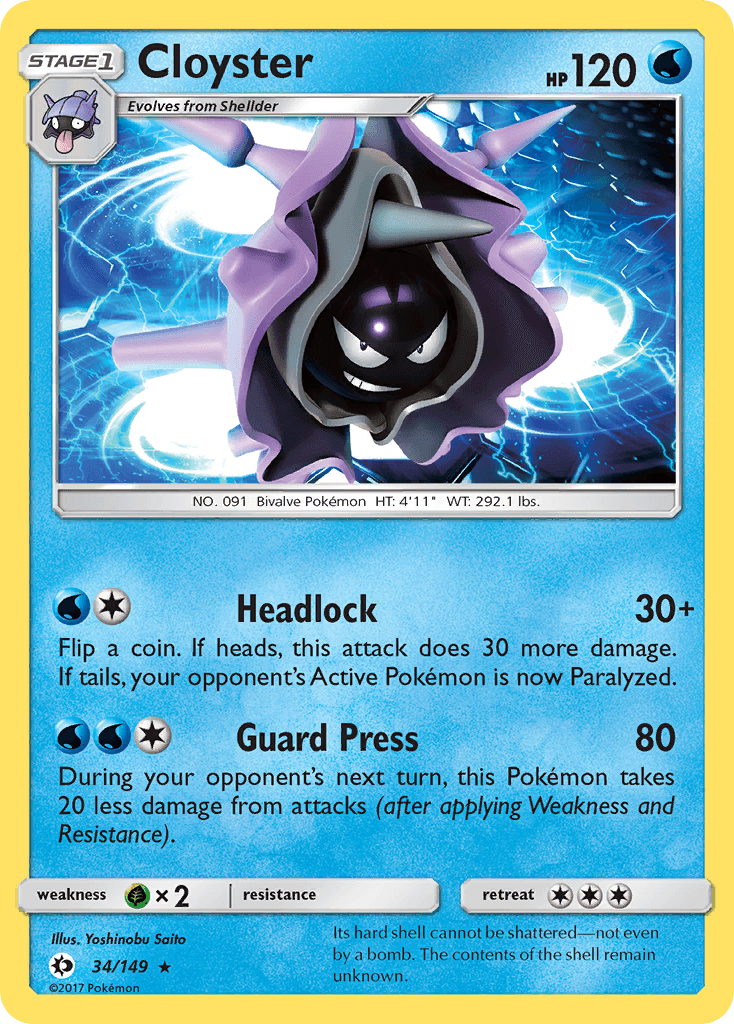 Cloyster: Sun & Moon