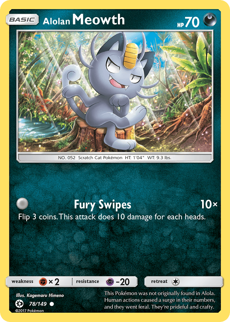 Alolan Meowth: Sun & Moon