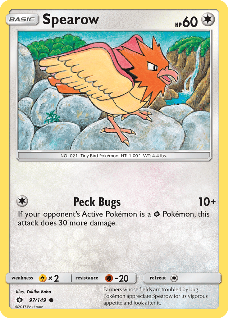 Spearow: Sun & Moon