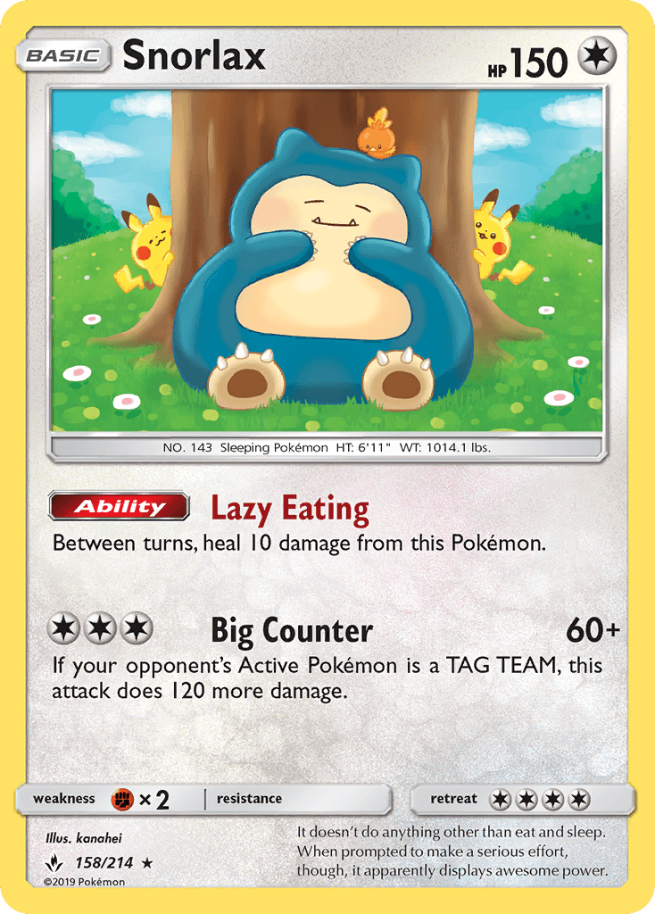 Snorlax: Unbroken Bonds