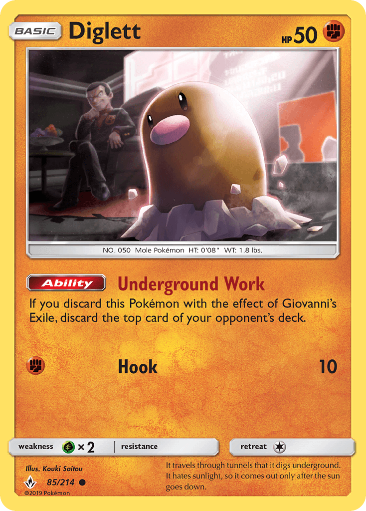 Diglett: Unbroken Bonds