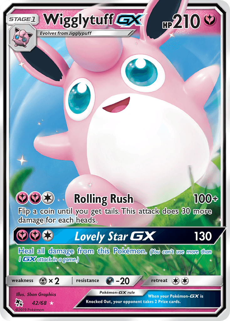 Wigglytuff-GX: Hidden Fates