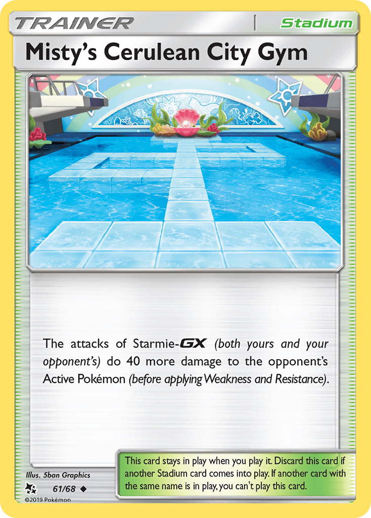 Misty's Cerulean City Gym: Hidden Fates