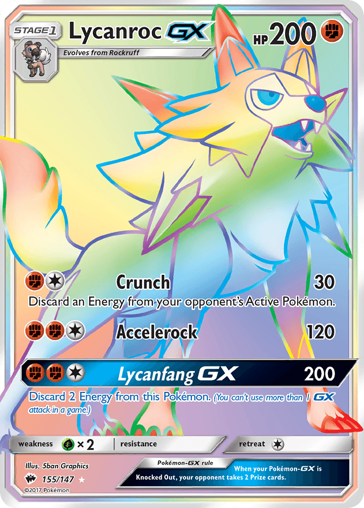 Lycanroc-GX: Burning Shadows
