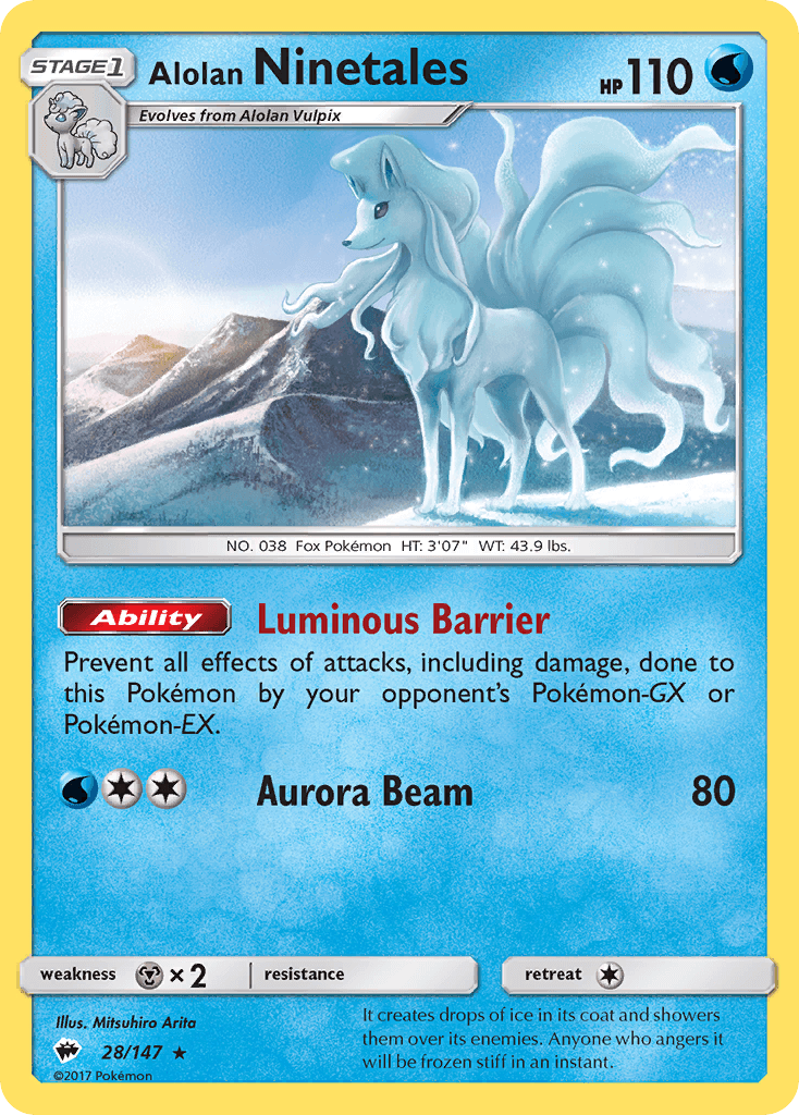 Alolan Ninetales: Burning Shadows