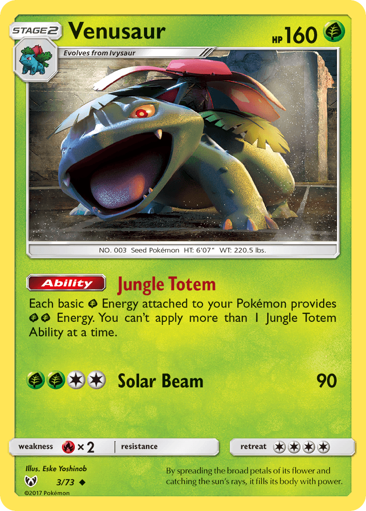Venusaur: Shining Legends