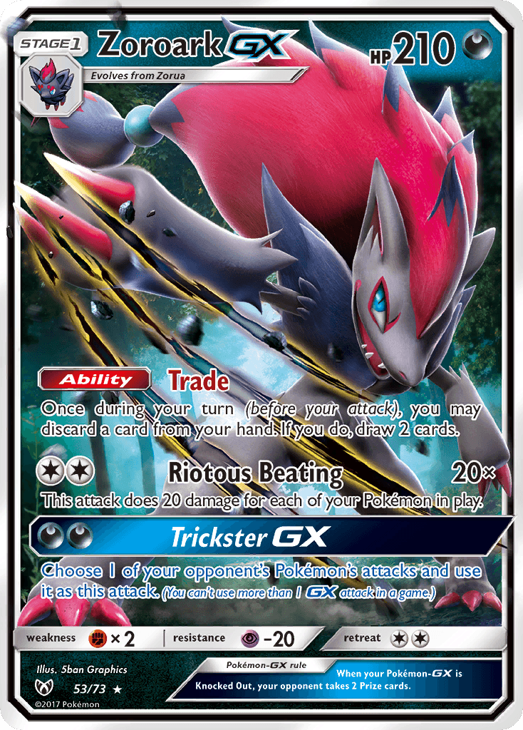 Zoroark-GX: Shining Legends