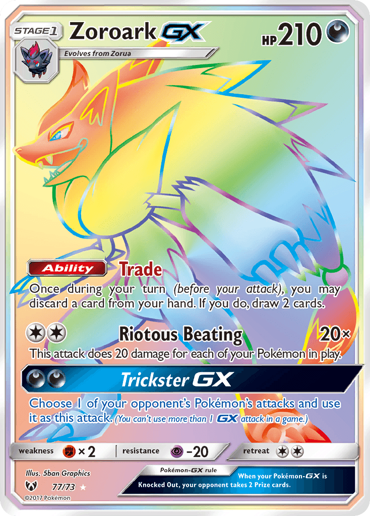 Zoroark-GX: Shining Legends