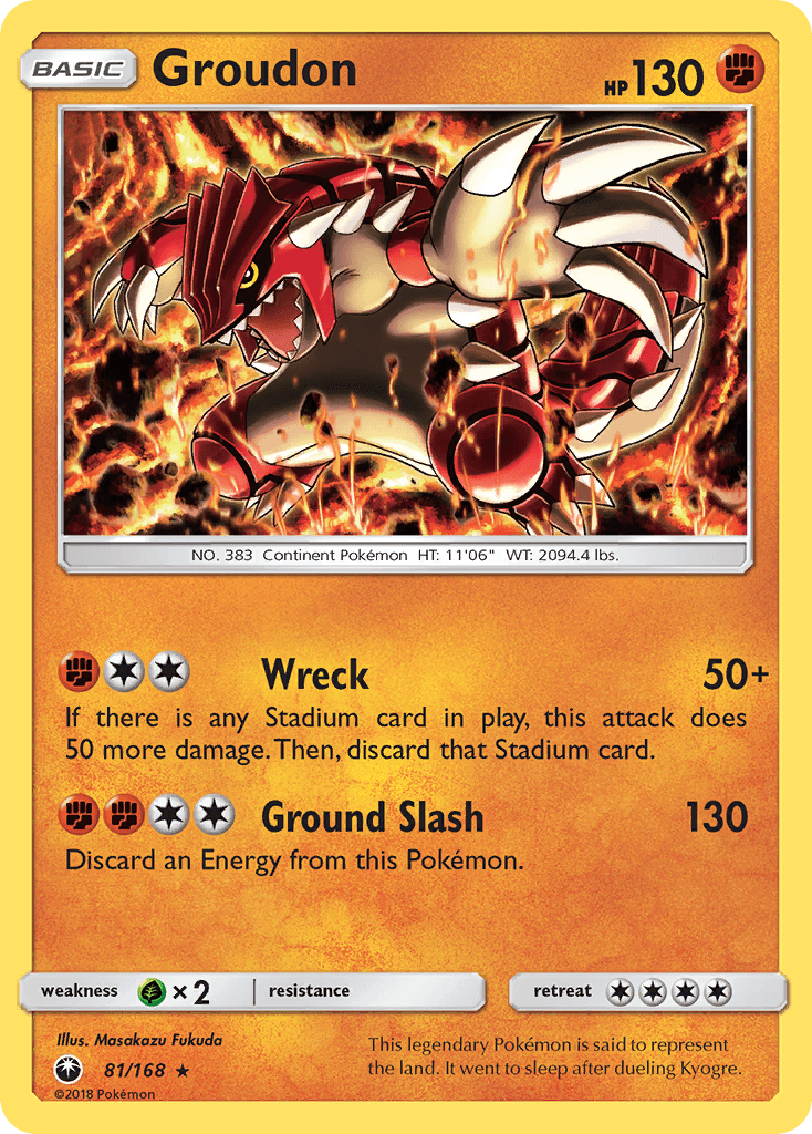 Groudon: Celestial Storm