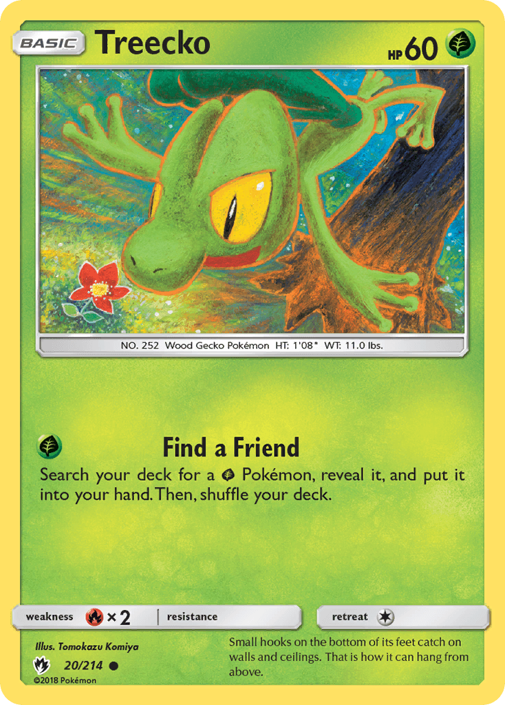 Treecko: Lost Thunder