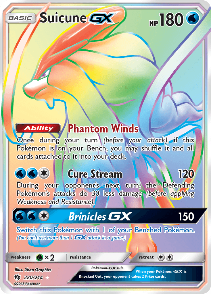 Suicune-GX: Lost Thunder