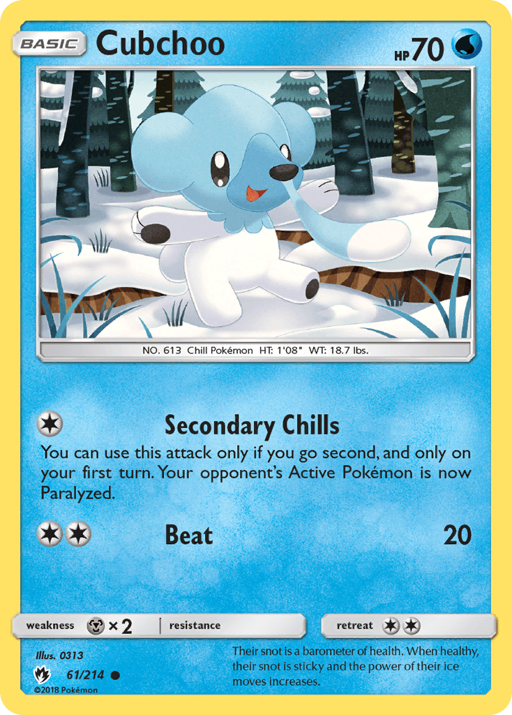 Cubchoo: Lost Thunder