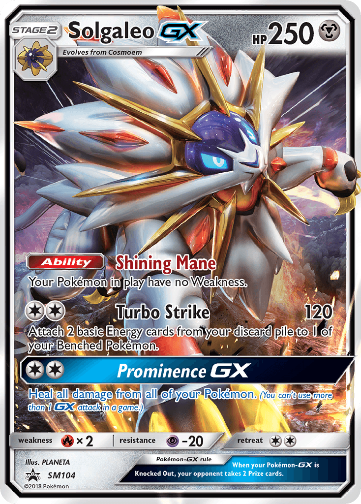 Solgaleo-GX: SM Black Star Promos