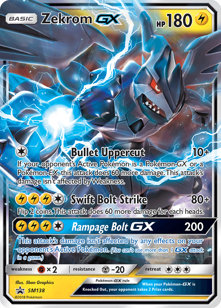 Zekrom-GX: SM Black Star Promos