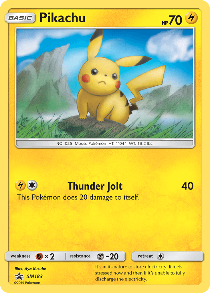 Pikachu: SM Black Star Promos