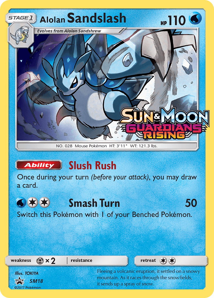 Alolan Sandslash: SM Black Star Promos