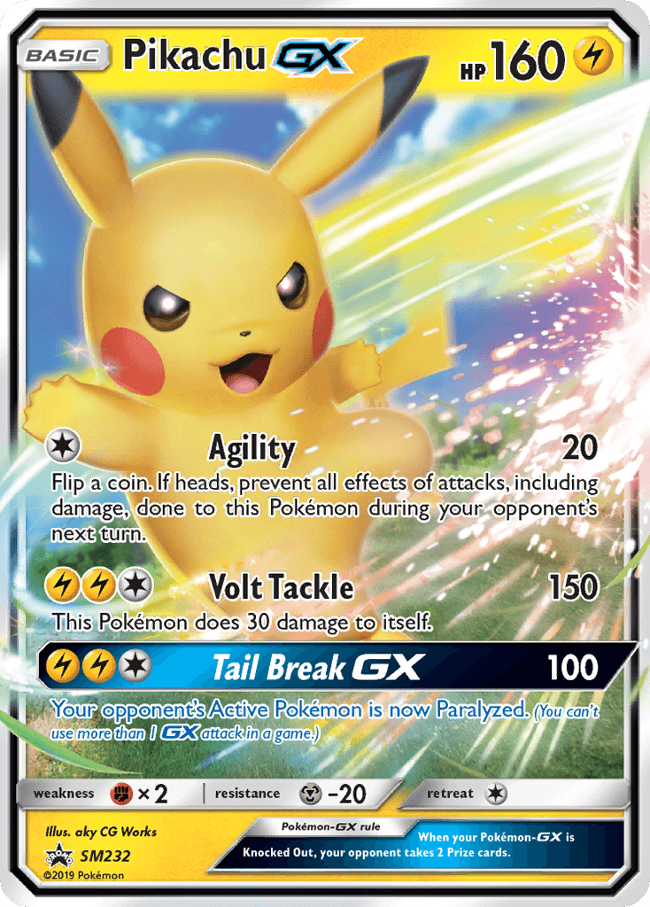 Pikachu-GX: SM Black Star Promos