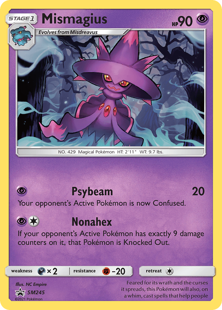 Mismagius: SM Black Star Promos