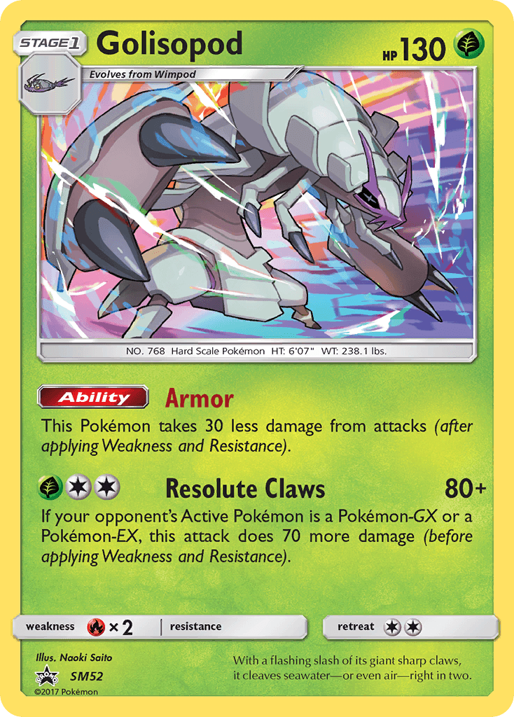 Golisopod: SM Black Star Promos