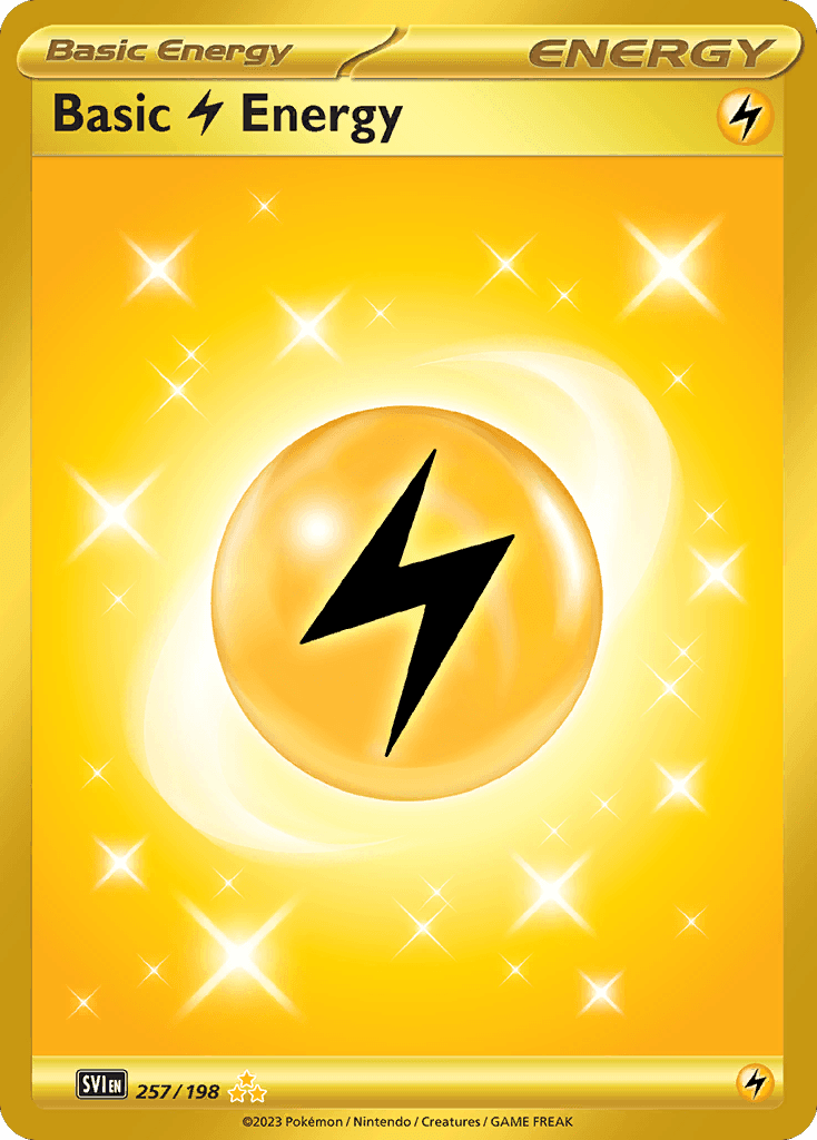 Basic Lightning Energy: Scarlet & Violet